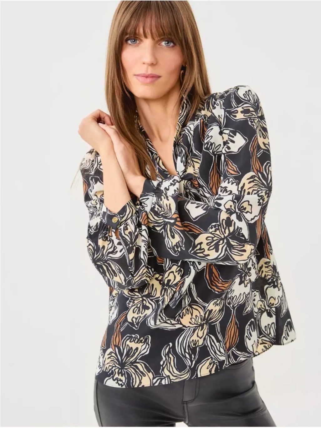 Nwt Lilly Pulitzer Elanor V-Neck Silk Top